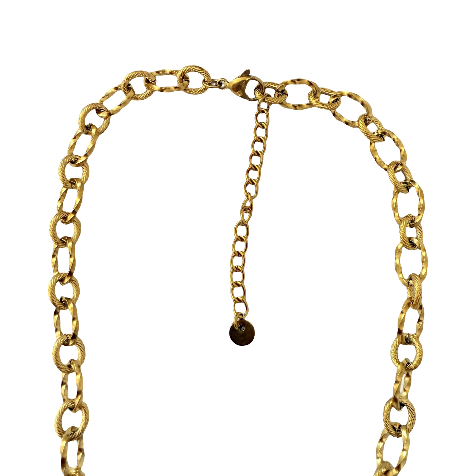Golden Charm Horn Necklace - Image 6